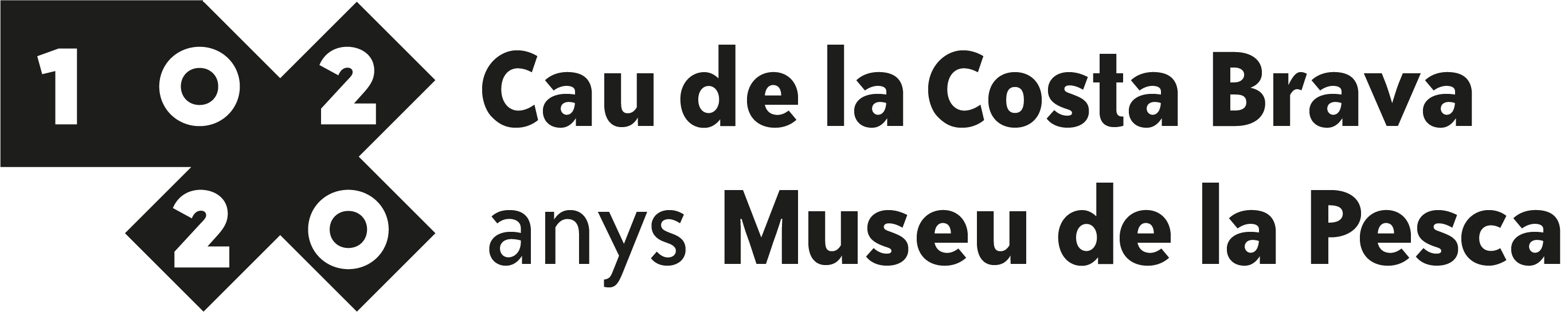 Logo del centenari del Museu de la Pesca Cau de la Costa Brava